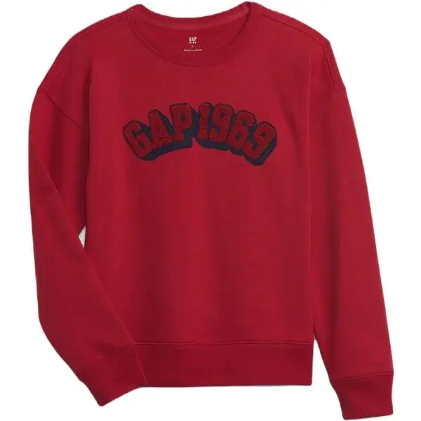 GAP 1969 Detská mikina, červená, veľkosť