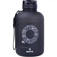 Runto BARREL 2300 ML Športová fľaša, čierna, veľkosť 2,3 L
