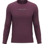 Hannah BINE L/S Pánske tričko s dlhým rukávom, vínová, veľkosť