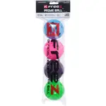 FREEZ PRIME TUBE 4 PCS Set florbalových loptičiek, mix, veľkosť