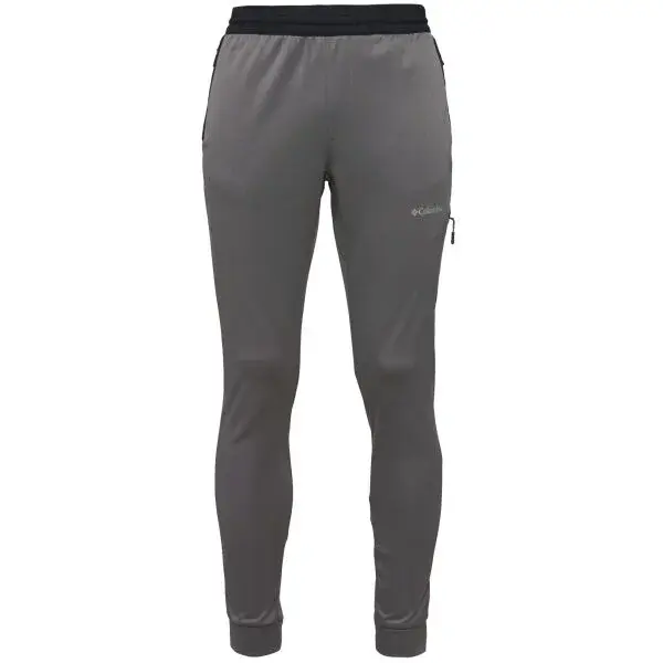 Columbia TECH FLEECE PANT Pánske fitness nohavice, tmavo sivá, veľkosť
