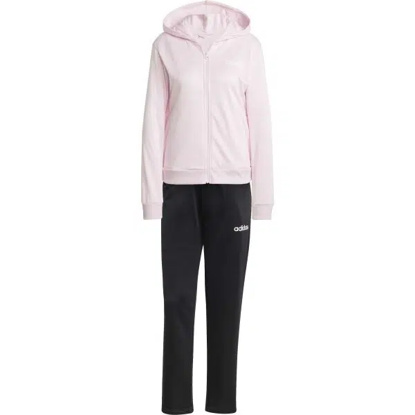 adidas ESSENTIALS LINEAR TS W Dámska tepláková súprava, ružová, veľkosť