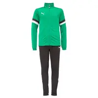 Puma TEAMRISE TRACKSUIT JR Detská tepláková súprava, zelená, veľkosť