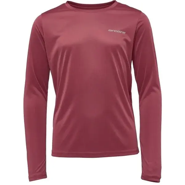 Arcore ARAX Detské technické tričko, vínová, veľkosť 152-158