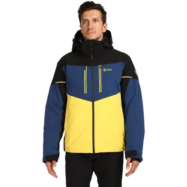 KILPI TONNSI Pánska lyžiarska bunda, žltá, veľkosť