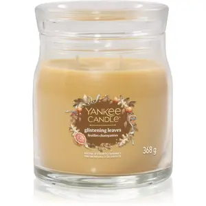 Yankee Candle Glistening Leaves vonná sviečka Signature 368 g