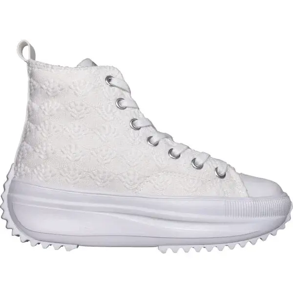 Lee Cooper CANVAS Dámske členkové tenisky, biela, veľkosť