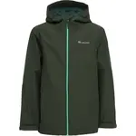 Lewro ARIYA Chlapčenská šuštiaková bunda, tmavo zelená, veľkosť 152-158