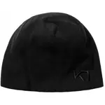 KARI TRAA FLEECE BEANIE Dámská čepice, černá, velikost UNI