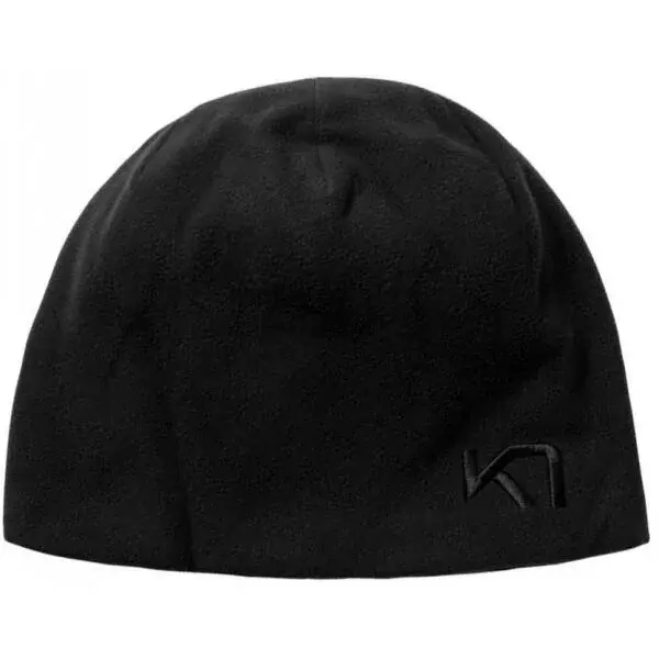 KARI TRAA FLEECE BEANIE Dámská čepice, černá, velikost UNI