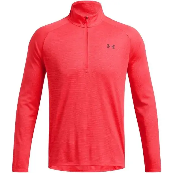 Under Armour TECH TEXTURED Pánske tričko, červená, veľkosť L