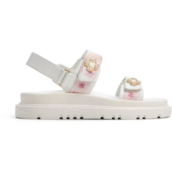 ALDO GEMIMA Dámske sandále, biela, veľkosť 38