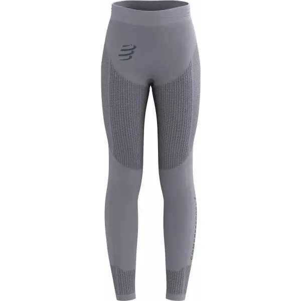 Compressport ON/OFF TIGHTS W Dámske termo legíny, sivá, veľkosť