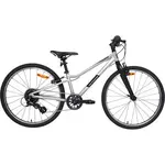 Arcore SPARROW 24 Ultra ľahké 24" detské bicykel, strieborná, veľkosť 24" (125-150 cm)