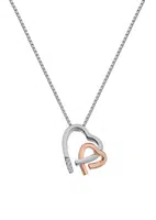 Hot Diamonds Překrásný náhrdelník Hot Diamonds Love DP660 (řetízek, přívěsek)
