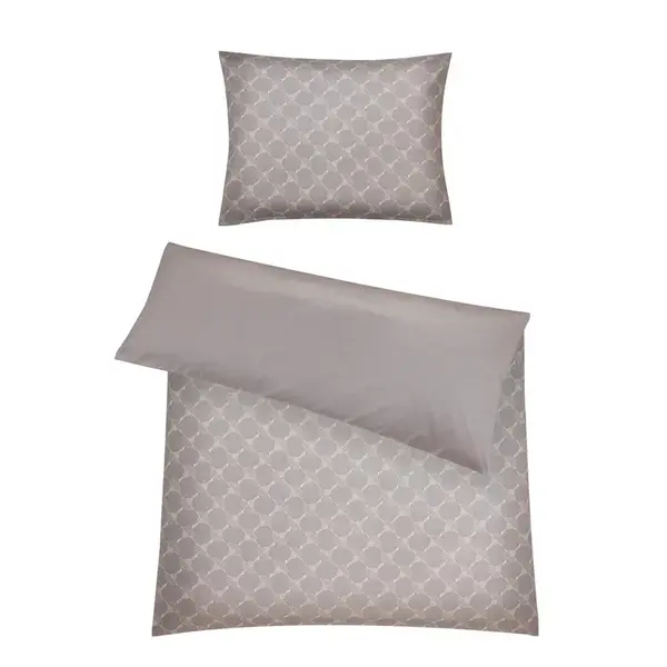 Joop! OBOUSTRANNÉ POVLEČENÍ, makosatén, pískové barvy, 140/200 cm