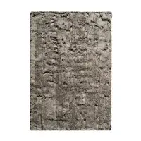 KOŽEŠINOVÝ KOBEREC, 160/230 cm, hnědá, olivově zelená