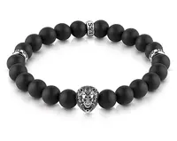 Guess Pánský korálkový náramek Lion King JUMB01303JWSTT/U