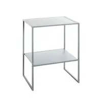 ODKLÁDACÍ STOLEK, šedá