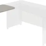LENZA Přístavný stůl WELS,  90x55x76,2 cm, levé provedení
