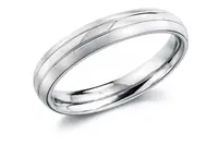 Boccia Titanium Snubní titanový prsten 0131-01 50 mm