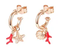 Rosato Bronzové půlkruhové náušnice Storie RZO033