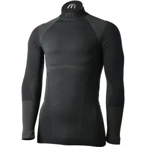 Mico MAGLIA LUPETTO M/L WARM CONTROL Pánské termoprádlo, černá, velikost 2