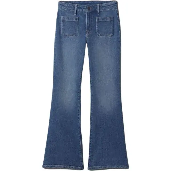 GAP HR 70S FLARE Dívčí džíny, modrá, velikost 8Y