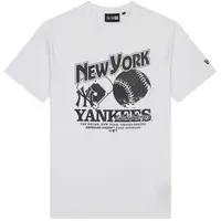New Era NEW YORK YANKEES MLB Pánské triko, bílá, velikost