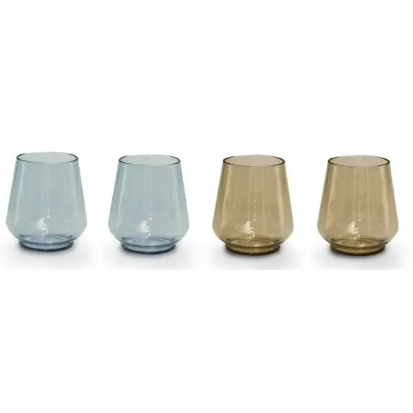 OMADA TRITAN PANGEA GLASS 0,35L SET Sada tritanových skleniček, mix, velikost