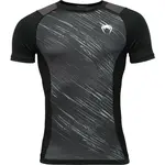 Venum RAPID SHORT SLEEVE RASHGUARD Kompresní triko, černá, velikost
