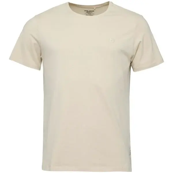 BLEND BHDINTON LOGO TEE CREW Pánské tričko, šedá, velikost