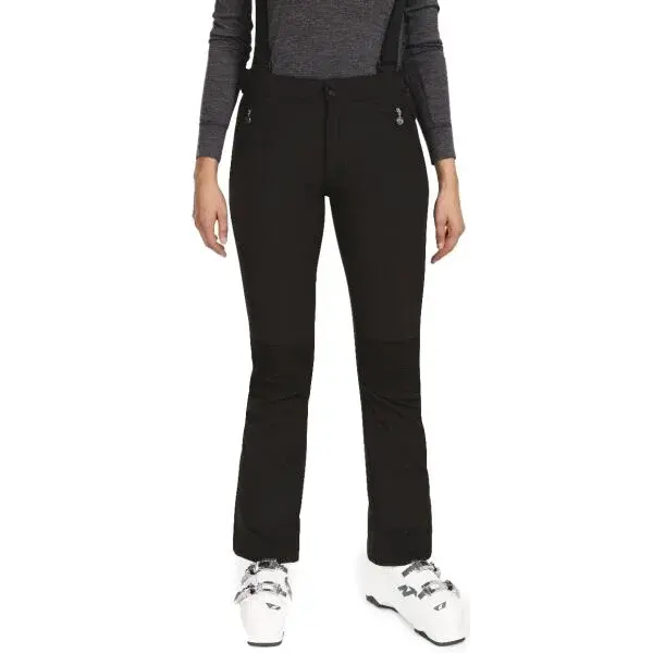 KILPI DIONE Dámské softshellové lyžařské kalhoty, černá, velikost