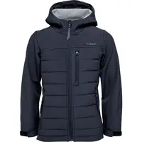 LOAP LODUR Dětská softshellová bunda, tmavě modrá, velikost 146-152