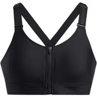 Under Armour INFINITY HIGH ZIP 2.0 Dámská podprsenka, černá, velikost