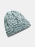 Under Armour W Halftime Cable Knit Beanie-GRN Women's Cap - Women's