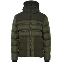 BLEND OUTERWEAR Pánská zimní bunda, khaki, velikost