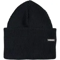 DIDRIKSONS RIVER BEANIE 3 Zateplená čepice, černá, velikost