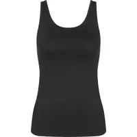 TRIUMPH SENSE OF COTTON Dámský tílkový top, černá, velikost