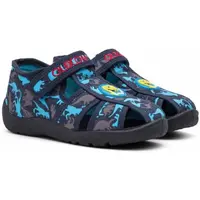 Oldcom DINO Dětské bačkory, tmavě modrá, velikost