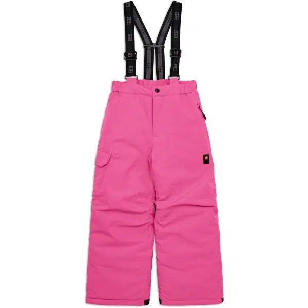 LEGO&reg; kidswear LWPAYTON 701 Dětské lyžařské kalhoty, růžová, velikost