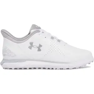 Under Armour DRIVE FADE Pánské golfové boty, bílá, velikost 42