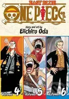 One Piece (Volumes 4, 5 & 6) - Eiichiro Oda - kniha z kategorie Komiksy