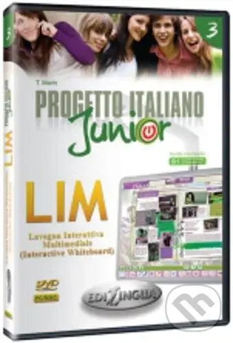 Progetto italiano Junior 3 software per la lavagna interattiva (software for whiteboard),Progetto italiano Junior 3 software per la lavagna interattiv