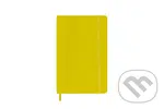 Moleskine - žltý zápisník (malý, pevná väzba, linajkovaný)