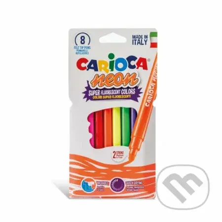 CARIOCA neonové fixy 8 ks