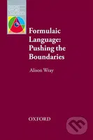 Oxford Applied Linguistics - Formulaic Language Pushing the Boundaries - kniha z kategorie Vysoké školy
