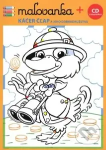 Káčer Čľap a jeho dobrodružstvá a iné (maľovanka + CD) - audiokniha z kategorie Pohádky