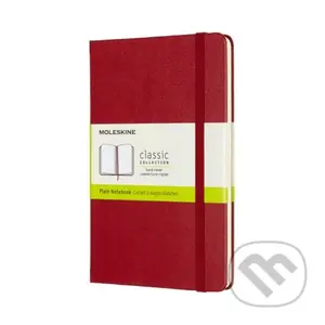 Moleskine - červený zápisník (malý, čistý)