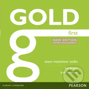 Gold First 2015 Exam Maximiser (Class Audio CDs) - Jacky Newbrook, Sally Burgess - audiokniha z kategorie Jazykové učebnice a slovníky